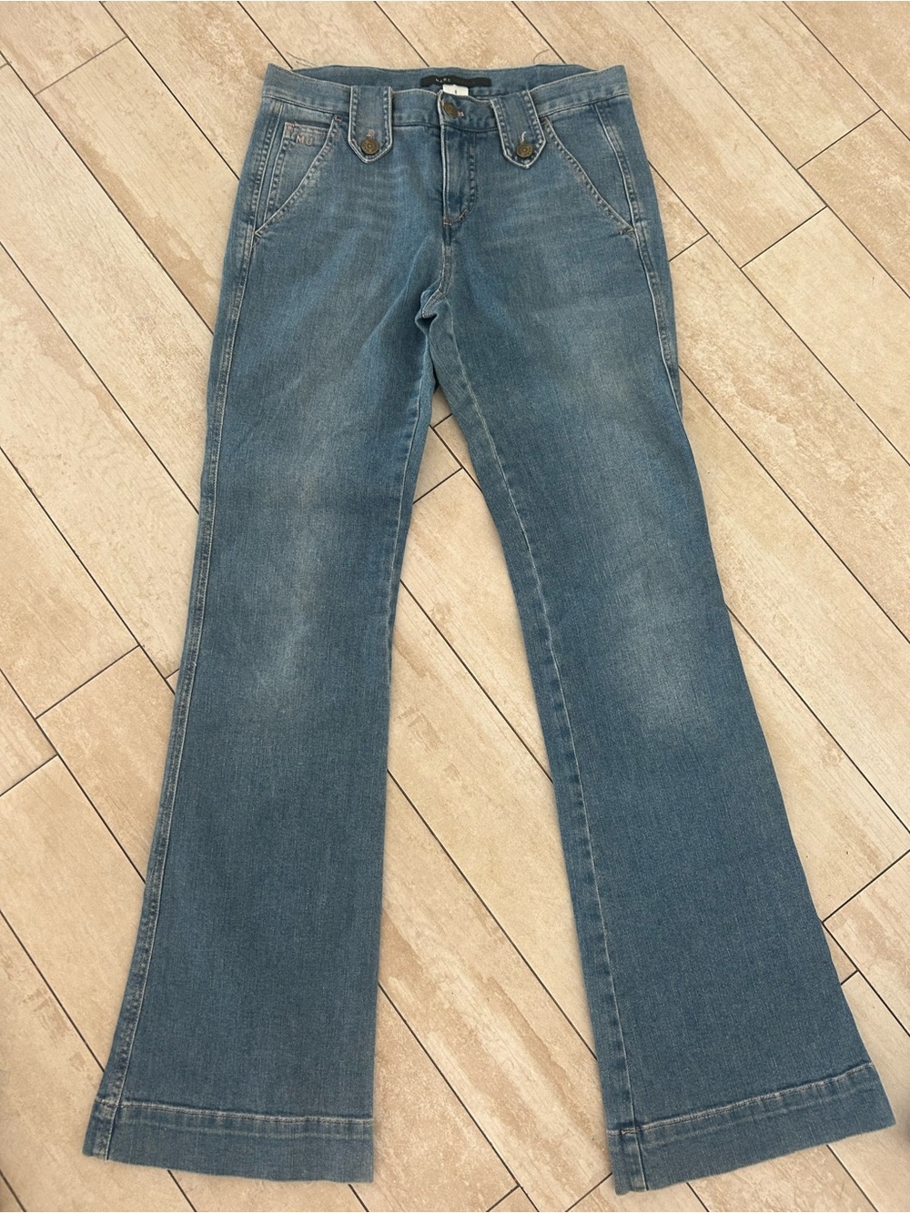 Marc Jacobs Women's Mid-Blue Flared Jeans